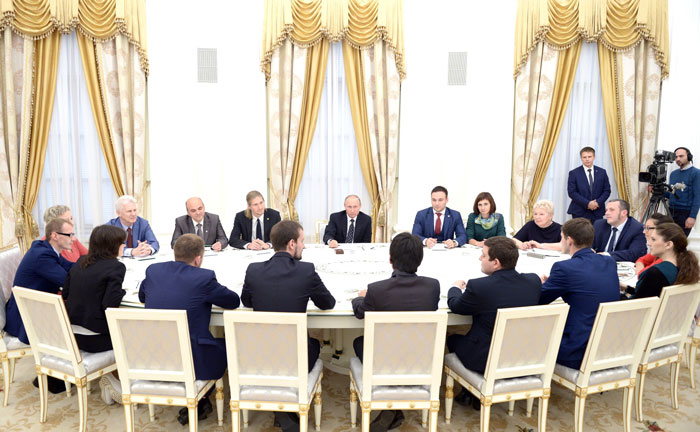 Кировчанка Мария Королёва встретилась с Владимиром Путиным 
