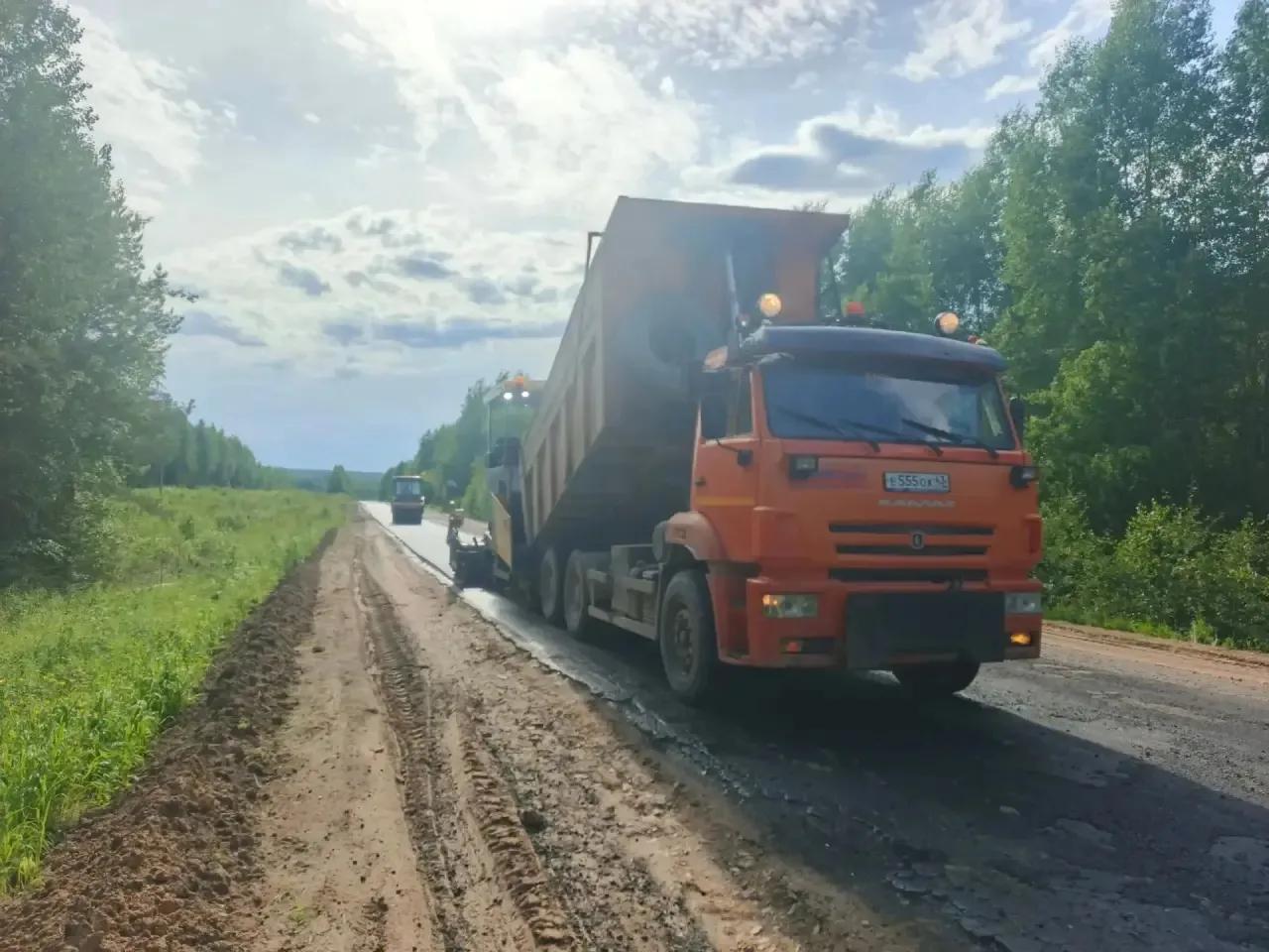 Участок дороги Кильмезь — Селино отремонтируют по «Дорожному миллиарду»