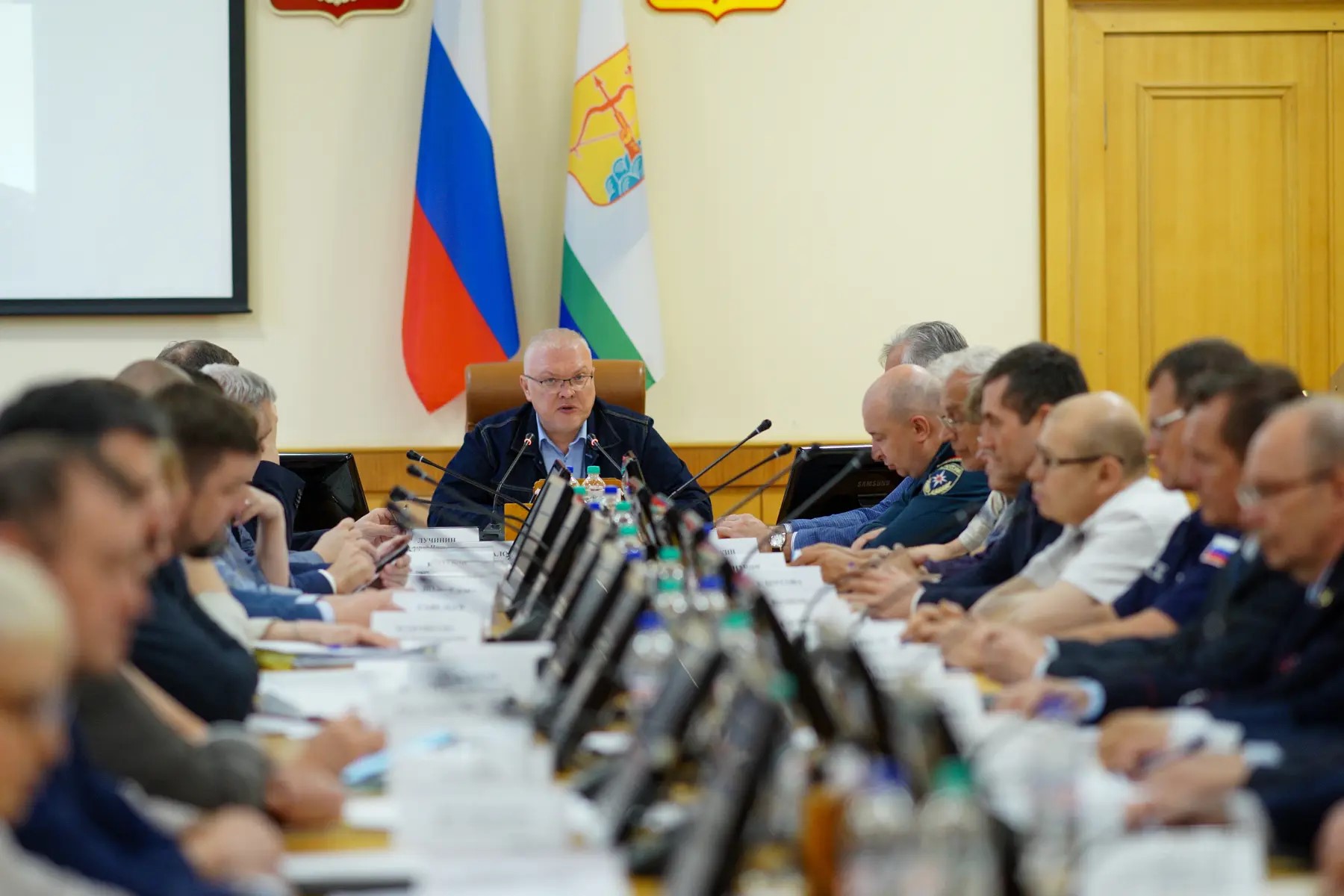 Александр Соколов дал поручения по ликвидации последствий сильных дождей
