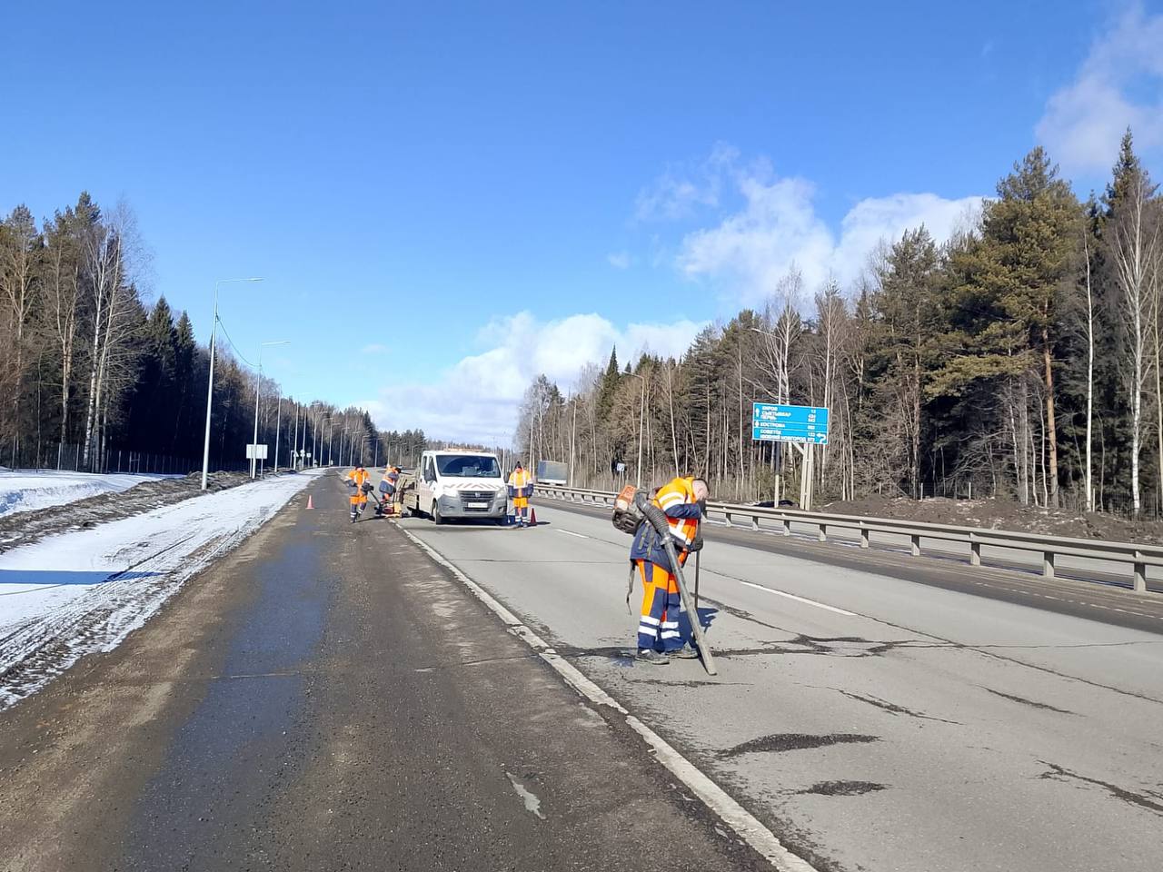 В Кировской области дорожную сеть готовят к весеннему паводку