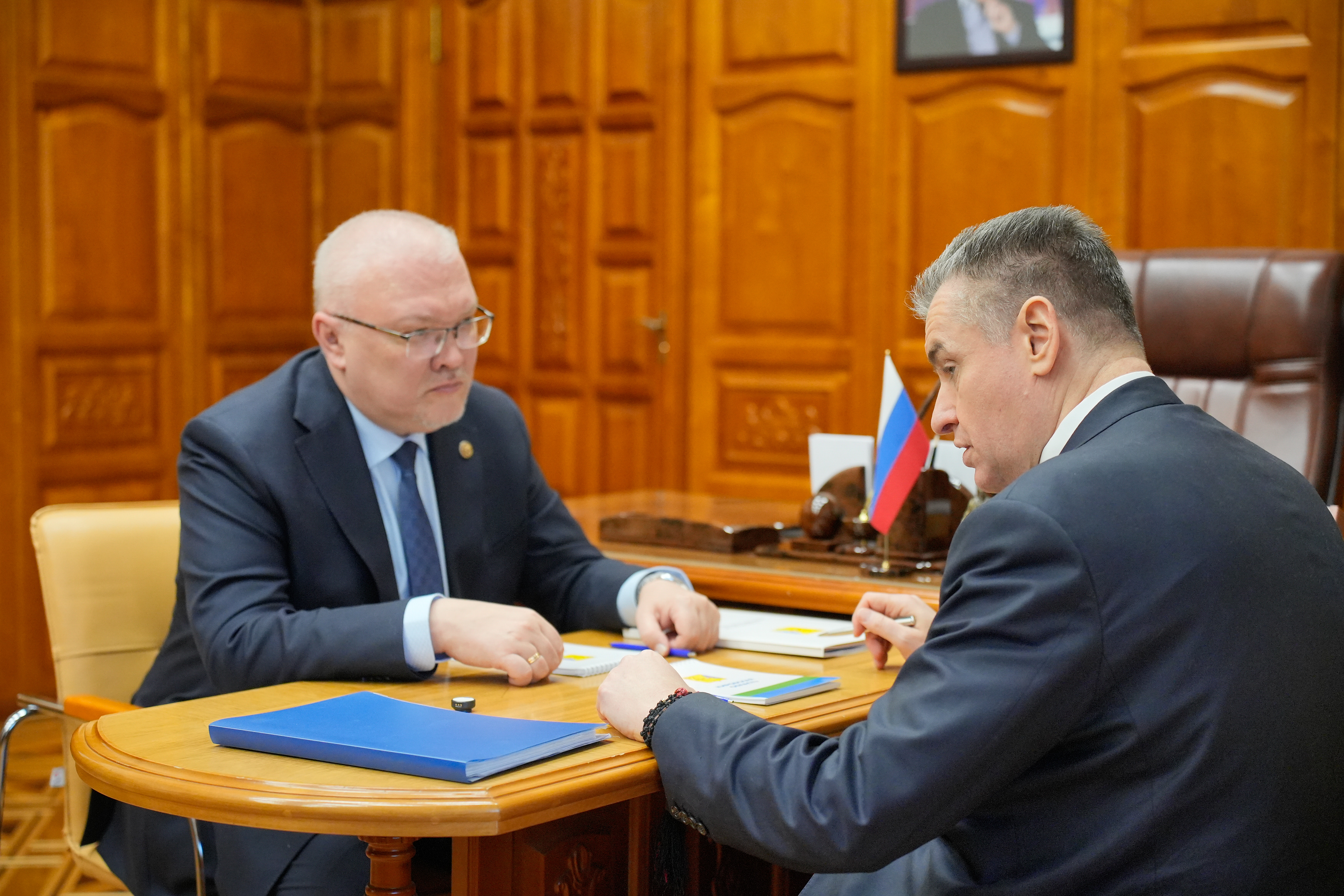 Александр Соколов рассказал об итогах визита в регион Леонида Слуцкого