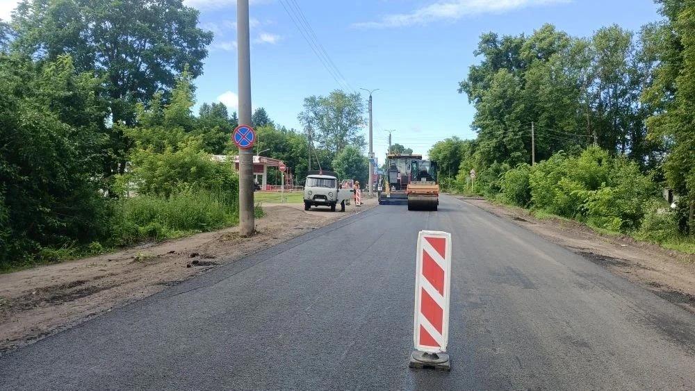 В Нолинске отремонтировали улицу Пригородную