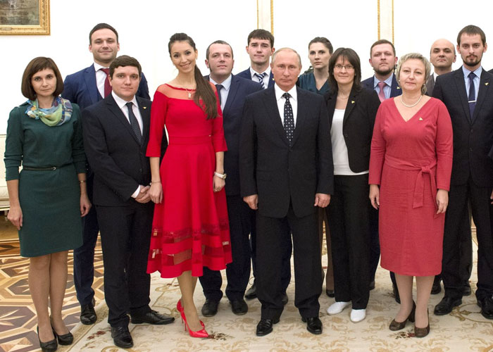 Кировчанка Мария Королёва встретилась с Владимиром Путиным 