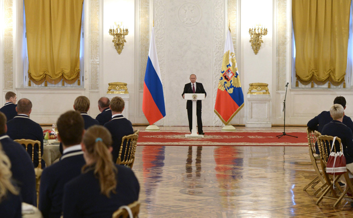 Кировские паралимпийцы встретились с Владимиром Путиным