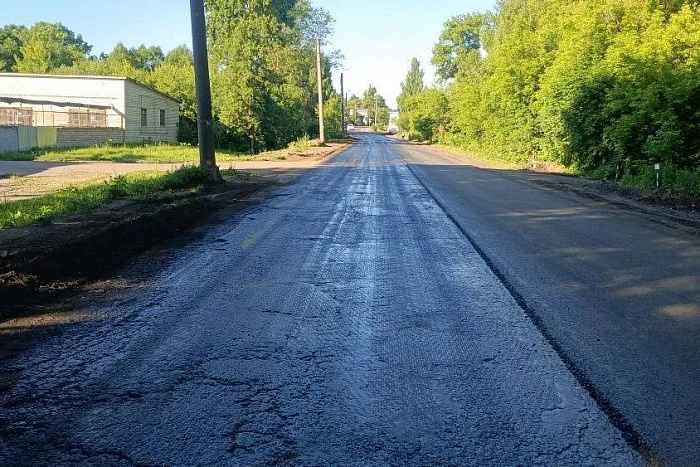 В Нолинске отремонтировали улицу Пригородную