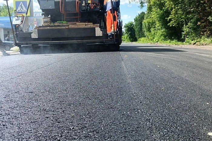 В Нолинске отремонтировали улицу Пригородную
