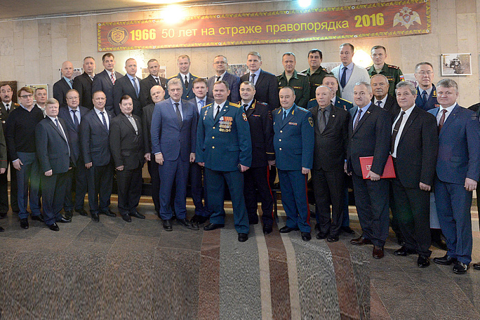 Гвардейцы кировского соединения отметили 50-летний юбилей 