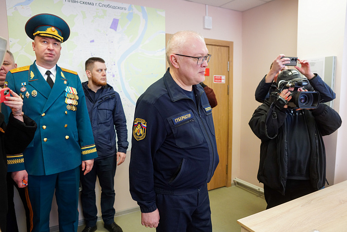В Слободском открылось новое пожарное депо – самое современное в Кировской области