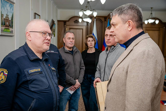 Александр Соколов провел встречу с главой ЛНР Леонидом Пасечником