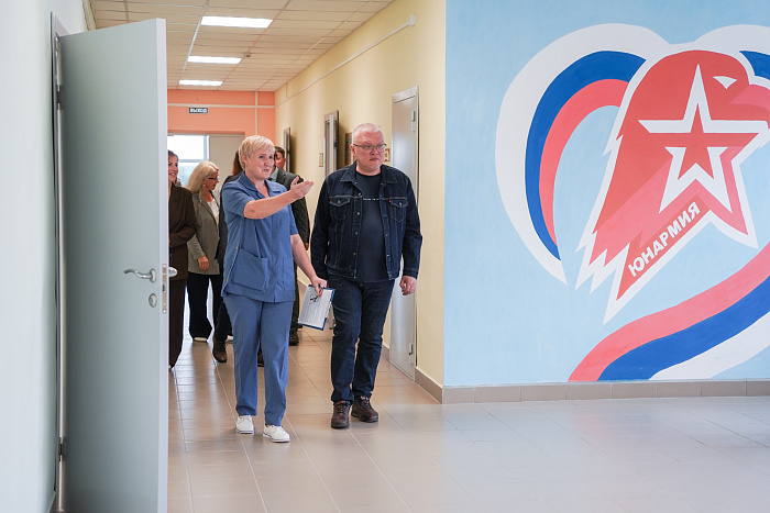 Школа в Лойно формирует ценности для юных жителей села