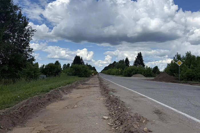 В Санчурске и Городище создают безопасную пешеходную инфраструктуру