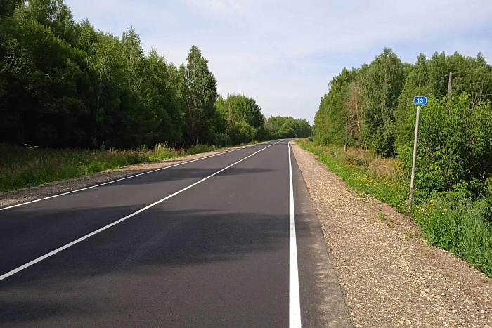 В Яранском районе отремонтировали участки дорог до соседних регионов