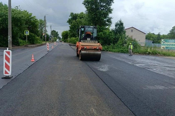 В Нолинске отремонтировали улицу Пригородную