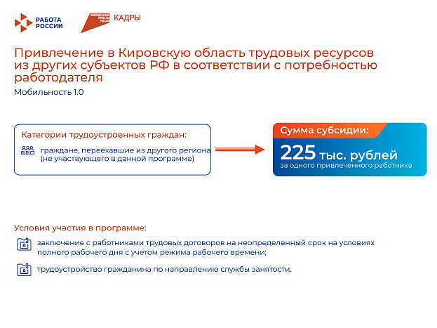 В Кировскую область приезжают квалифицированные специалисты из других регионов страны