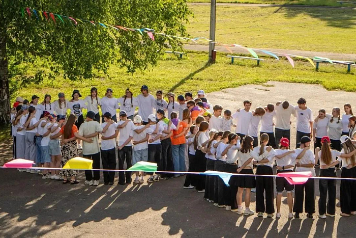 В детском лагере «Белочка» стартовала смена «Молодость как стиль жизни» 