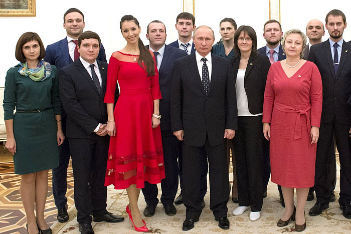 Кировчанка Мария Королёва встретилась с Владимиром Путиным 