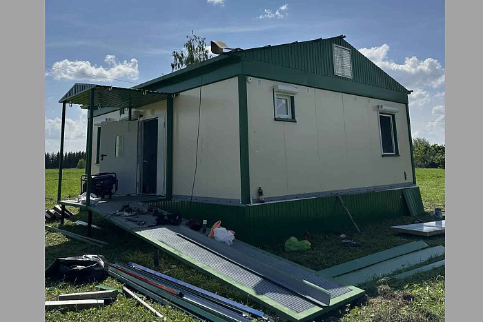 В Уржумском и Лебяжском районах по нацпроекту «Продолжительная и активная жизнь» возводятся новые ФАПы