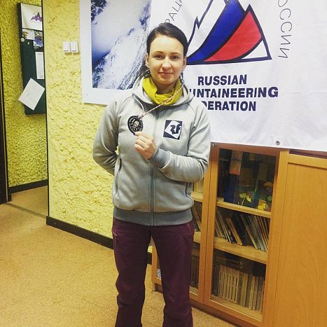Кировчанка выиграла первый этап Кубка России по ледолазанию